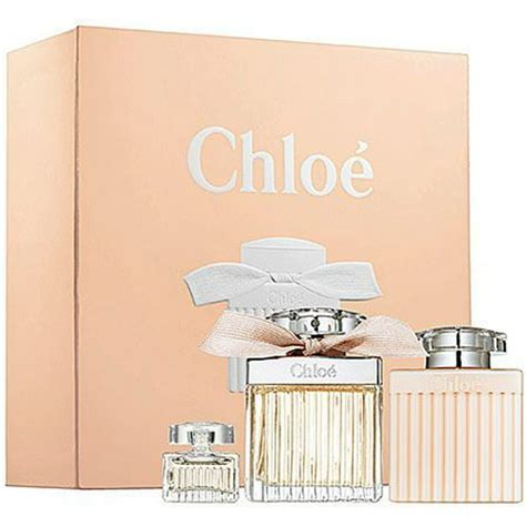 chloe perfume gift set|chloe by 3 piece set.